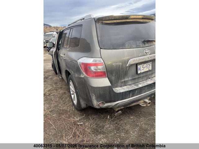 2009 Toyota Highlander Hybrid Limited მანქანა იყიდება აუქციონზე, vin: JTEEW44AX92033308, აუქციონის ნომერი: 40063315