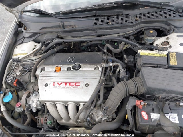 40063323 :رقم المزاد ، JH4CL96824C805555 vin ، 2004 Acura Tsx مزاد بيع