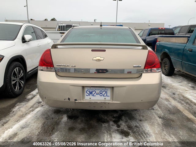 2008 Chevrolet Impala Ls მანქანა იყიდება აუქციონზე, vin: 2G1WB58K181204371, აუქციონის ნომერი: 40063326