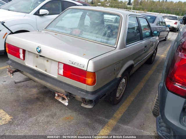 40063331 :رقم المزاد ، WBAAB5405G9688263 vin ، 1986 Bmw 325 E مزاد بيع