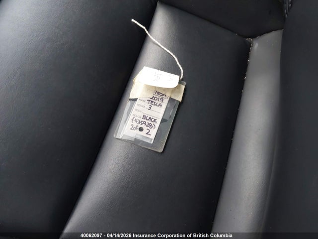 Продаж на аукціоні авто 2019 Tesla Model 3, vin: 5YJ3E1EA3KF435928, номер лоту: 40062097