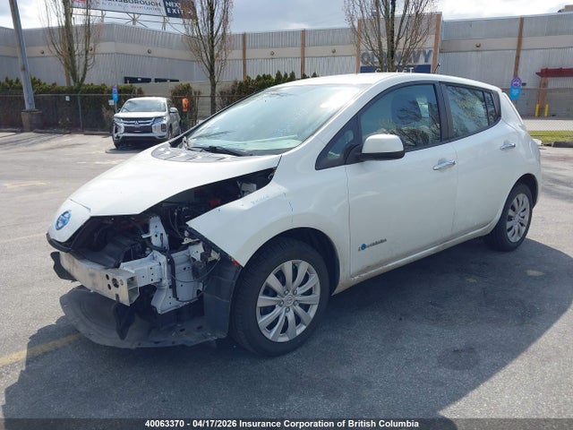2015 Nissan Leaf მანქანა იყიდება აუქციონზე, vin: 1N4AZ0CP1FC329483, აუქციონის ნომერი: 40063370