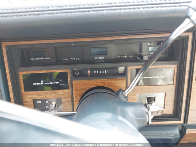 1985 Cadillac Seville მანქანა იყიდება აუქციონზე, vin: 1G6KS6986FE833847, აუქციონის ნომერი: 40063383