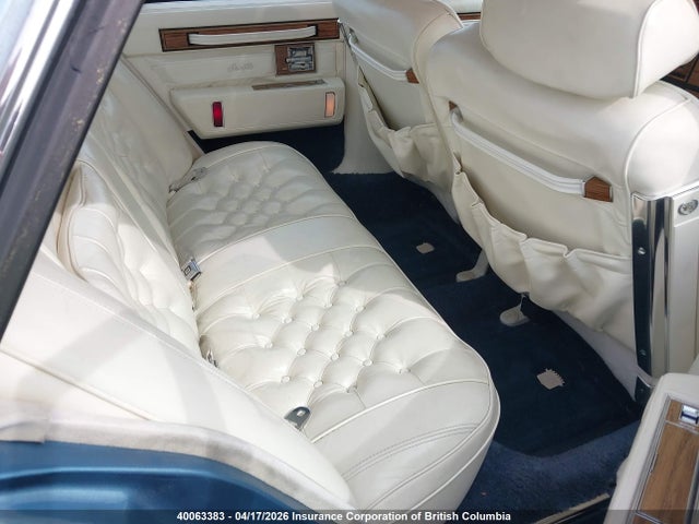 1985 Cadillac Seville მანქანა იყიდება აუქციონზე, vin: 1G6KS6986FE833847, აუქციონის ნომერი: 40063383