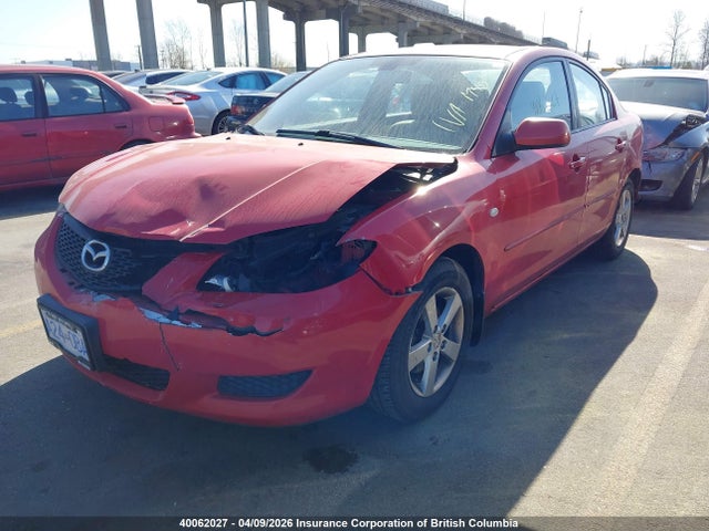 40062027 :رقم المزاد ، JM1BK12F141115832 vin ، 2004 Mazda 3 I مزاد بيع
