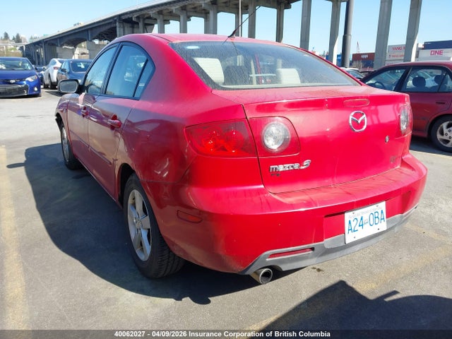 40062027 :رقم المزاد ، JM1BK12F141115832 vin ، 2004 Mazda 3 I مزاد بيع