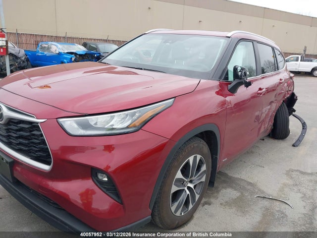 2025 Toyota Highlander Hybrid Xle/hybrid Xle Nightshade/hybrid Limited/hybrid Platinum/hybrid Limited 25th Ed მანქანა იყიდება აუქციონზე, vin: 5TDKBRCH5SS681264, აუქციონის ნომერი: 40057952
