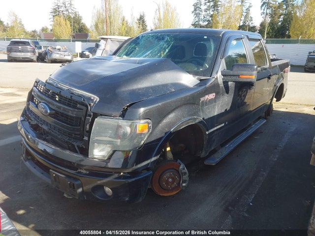 2013 Ford F150 Supercrew მანქანა იყიდება აუქციონზე, vin: 1FTFW1ET3DFD35824, აუქციონის ნომერი: 40055804