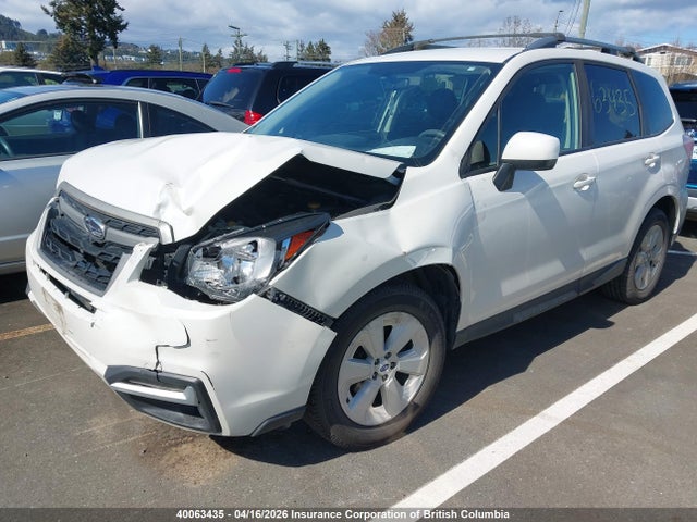 40063435 :رقم المزاد ، JF2SJEDC3JH509883 vin ، 2018 Subaru Forester 2.5i Premium مزاد بيع