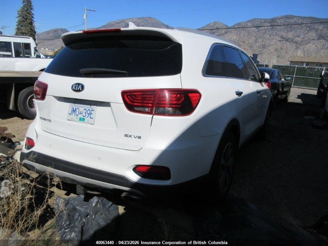 5XYPHDA51KG601200 KIA Sorento Ex/ex Sport