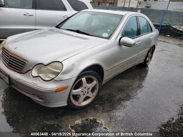 40063448 :رقم المزاد ، WDBRF64J41F061991 vin ، 2001 Mercedes-benz C 320 مزاد بيع