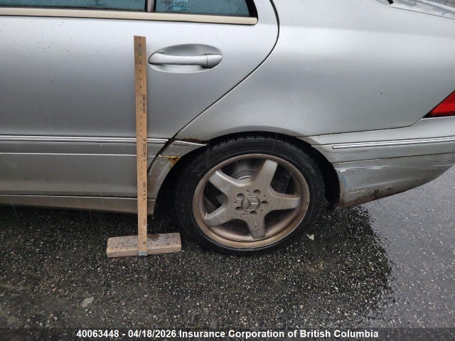 40063448 :رقم المزاد ، WDBRF64J41F061991 vin ، 2001 Mercedes-benz C 320 مزاد بيع