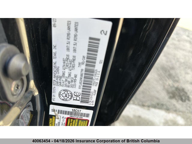 40063454 :رقم المزاد ، 5TFLA5GD9RX002799 vin ، 2024 Toyota Tundra Sr5 4x4 مزاد بيع
