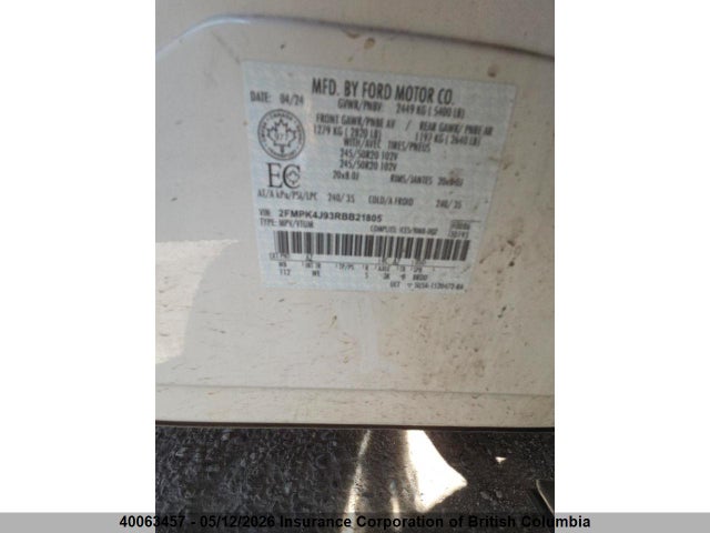 Ford Edge 2024 2FMPK4J93RBB21805 Image 22
