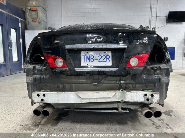 40063463 :رقم المزاد ، JNKBY01E26M205105 vin ، 2006 Infiniti M45 مزاد بيع