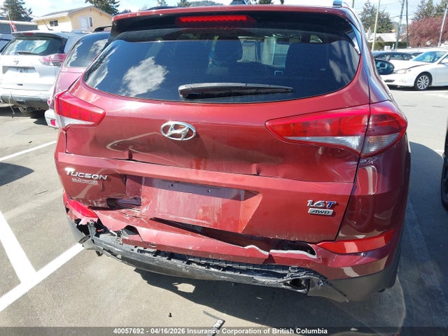 Aukcja sprzedaży 2018 Hyundai Tucson Limited/sport And Eco/se, vin: KM8J3CA24JU826692, numer aukcji: 40057692