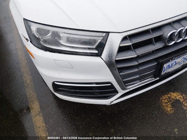 2018 Audi Q5 Premium მანქანა იყიდება აუქციონზე, vin: WA1ANAFYXJ2210873, აუქციონის ნომერი: 40062491