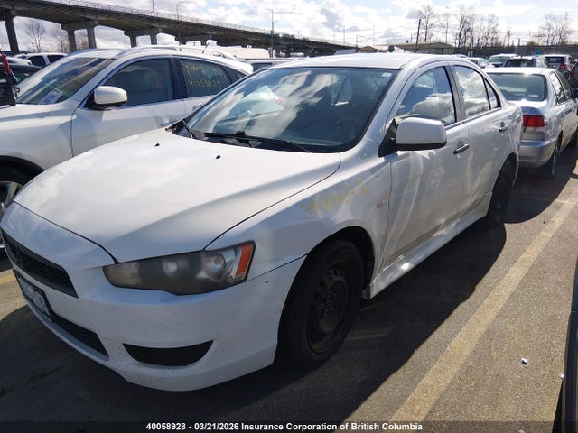 40058928 :رقم المزاد ، JA32U1FU8AU607074 vin ، 2010 Mitsubishi Lancer De مزاد بيع