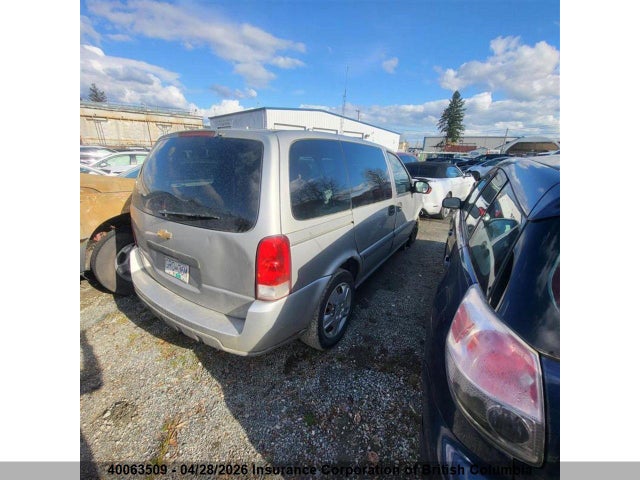2008 Chevrolet Uplander Ls მანქანა იყიდება აუქციონზე, vin: 1GNDU23W98D183783, აუქციონის ნომერი: 40063509
