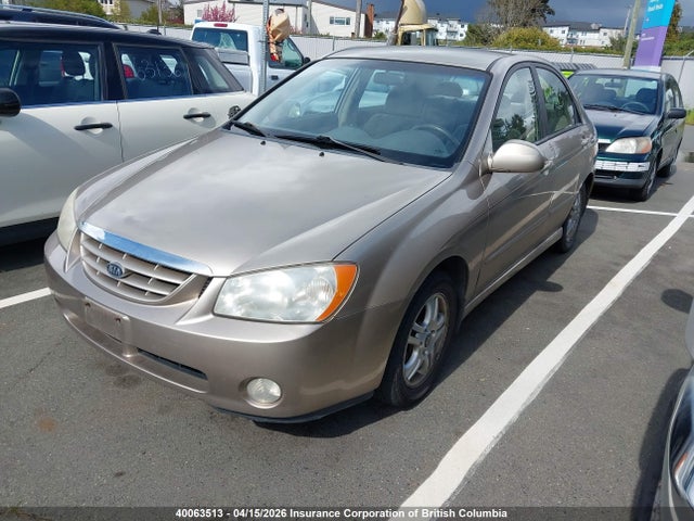 Aukcja sprzedaży 2005 Kia Spectra Lx/ex, vin: KNAFE121255103211, numer aukcji: 40063513