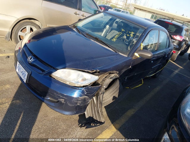 Aukcja sprzedaży 2005 Honda Civic Dx Vp, vin: 2HGES16305H018882, numer aukcji: 40061852