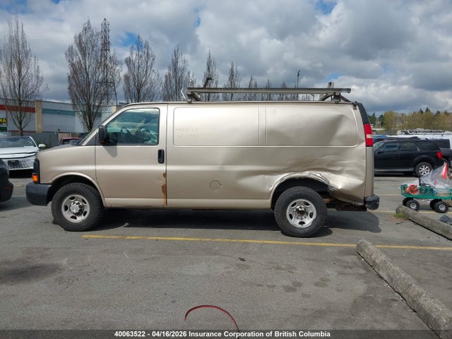 2008 Chevrolet Express G2500 მანქანა იყიდება აუქციონზე, vin: 1GCGG25C681199487, აუქციონის ნომერი: 40063522
