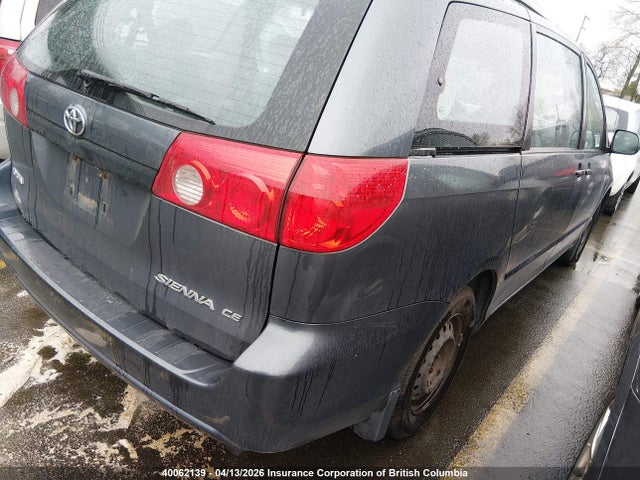 2008 Toyota Sienna Ce მანქანა იყიდება აუქციონზე, vin: 5TDZK29C68S156367, აუქციონის ნომერი: 40062139
