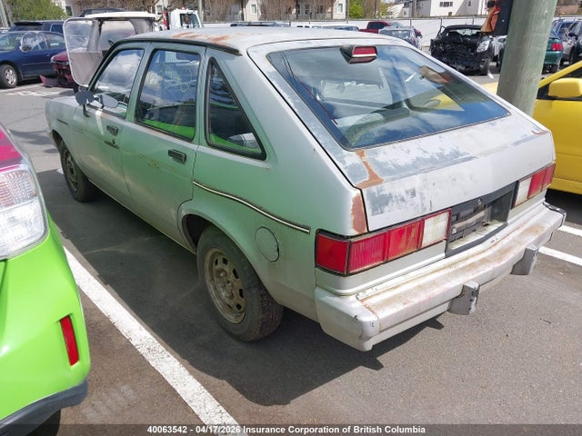 1986 Chevrolet Chevette Cs მანქანა იყიდება აუქციონზე, vin: 1G1TB68C6GA196323, აუქციონის ნომერი: 40063542