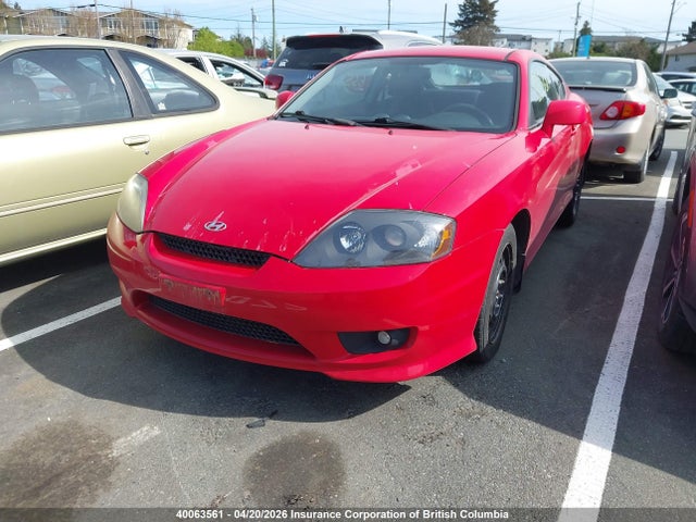 40063561 :رقم المزاد ، KMHHM65D66U188557 vin ، 2006 Hyundai Tiburon Gs مزاد بيع