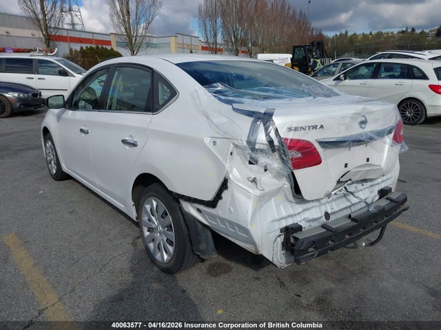 2019 Nissan Sentra S/sv/sr/sl მანქანა იყიდება აუქციონზე, vin: 3N1AB7AP0KY296961, აუქციონის ნომერი: 40063577
