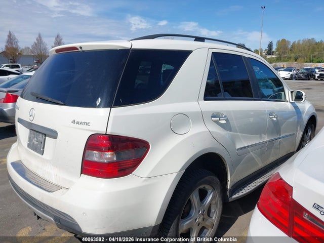 Aukcja sprzedaży 2008 Mercedes-benz Ml 320 Cdi, vin: 4JGBB22E48A349333, numer aukcji: 40063592