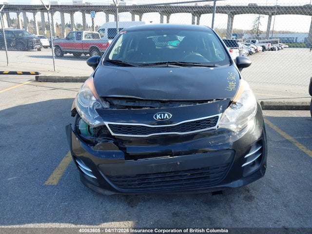 40063605 :رقم المزاد ، KNADN5A37H6805203 vin ، 2017 Kia Rio Ex/sx مزاد بيع