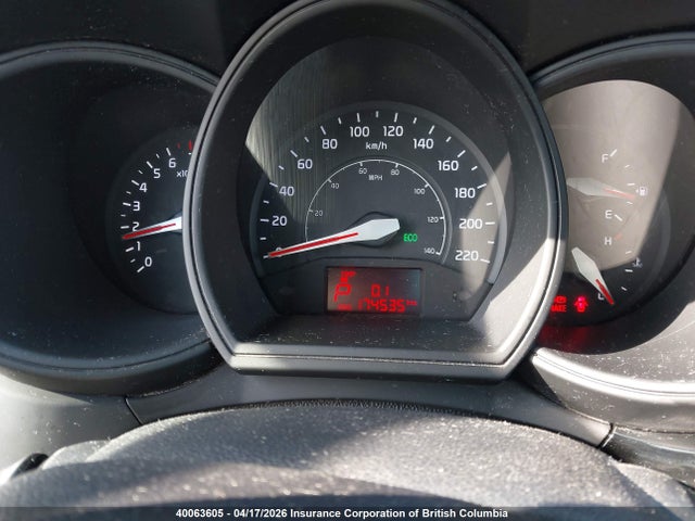 40063605 :رقم المزاد ، KNADN5A37H6805203 vin ، 2017 Kia Rio Ex/sx مزاد بيع
