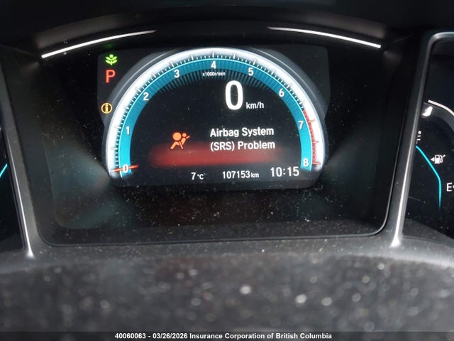 Продаж на аукціоні авто 2018 Honda Civic Ex, vin: 2HGFC2F83JH005945, номер лоту: 40060063