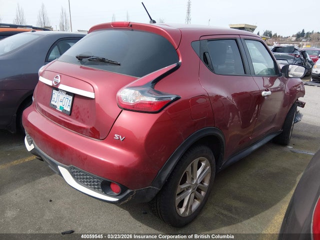 JN8AF5MR1GT602329 Nissan Juke S/sv/sl/nismo