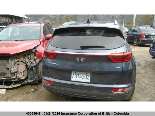 2018 Kia Sportage Ex მანქანა იყიდება აუქციონზე, vin: KNDPNCAC6J7484226, აუქციონის ნომერი: 40063648
