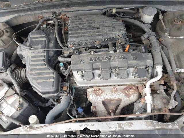 Aukcja sprzedaży 2004 Honda Civic, vin: 2HGES16364H940376, numer aukcji: 40063666