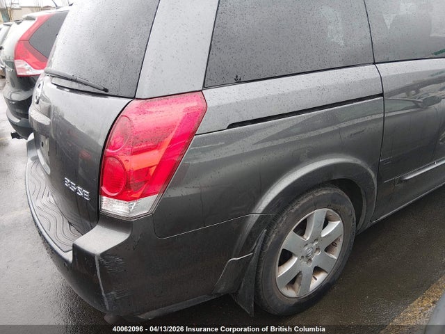 Aukcja sprzedaży 2005 Nissan Quest S/se/sl, vin: 5N1BV28U75N101961, numer aukcji: 40062096