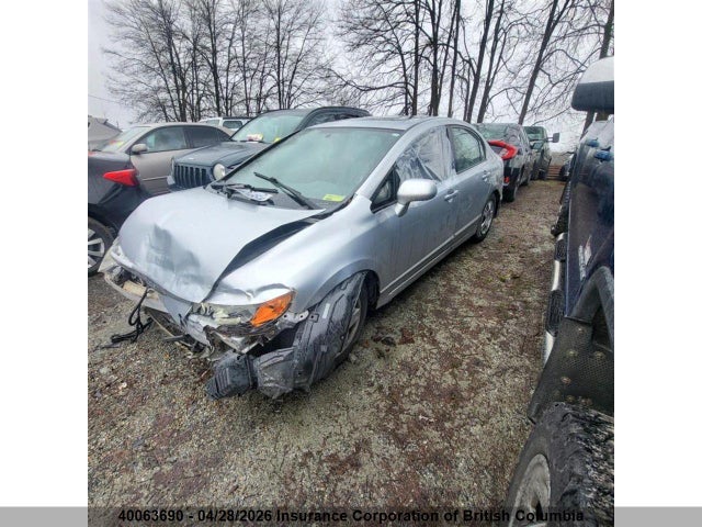 Aukcja sprzedaży 2008 Honda Civic, vin: 2HGFA169X8H107942, numer aukcji: 40063690