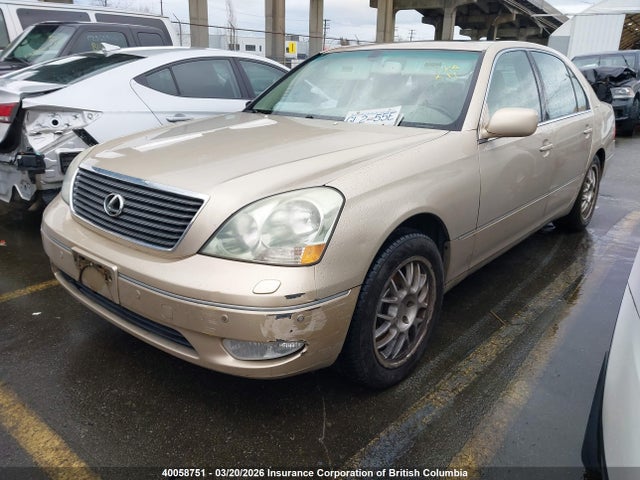 Aukcja sprzedaży 2002 Lexus Ls 430, vin: JTHBN30F420064379, numer aukcji: 40058751