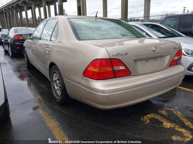 Aukcja sprzedaży 2002 Lexus Ls 430, vin: JTHBN30F420064379, numer aukcji: 40058751