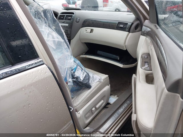 Aukcja sprzedaży 2002 Lexus Ls 430, vin: JTHBN30F420064379, numer aukcji: 40058751