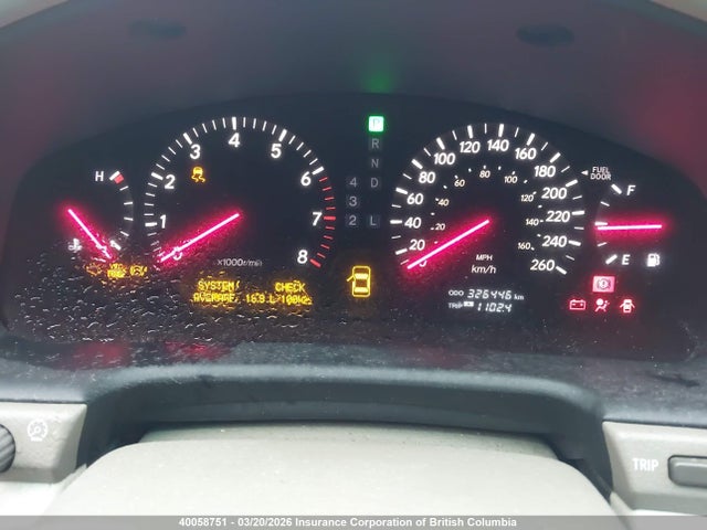 Aukcja sprzedaży 2002 Lexus Ls 430, vin: JTHBN30F420064379, numer aukcji: 40058751
