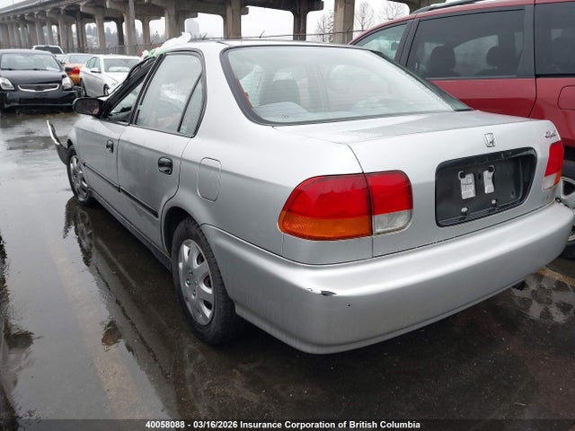 Aukcja sprzedaży 1998 Honda Civic Lx, vin: JHMEJ6652WS808452, numer aukcji: 40058088