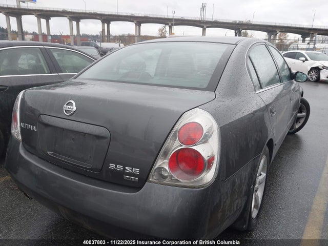 2005 Nissan Altima Se/sl/se-r მანქანა იყიდება აუქციონზე, vin: 1N4BL11EX5C295412, აუქციონის ნომერი: 40037803