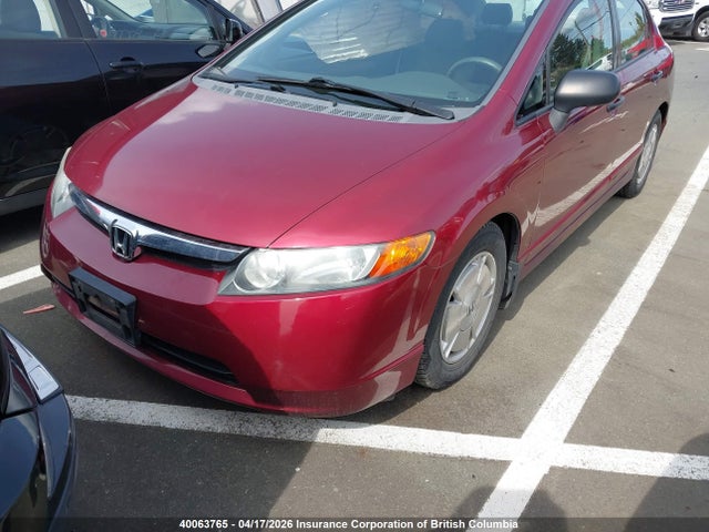 Aukcja sprzedaży 2008 Honda Civic, vin: 2HGFA16458H018865, numer aukcji: 40063765
