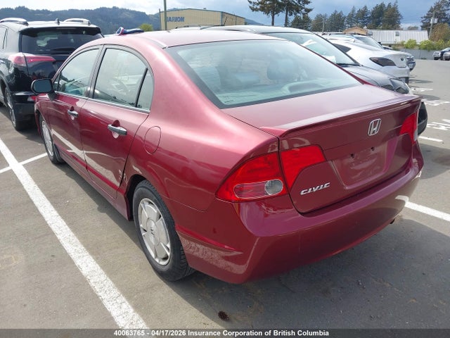 Aukcja sprzedaży 2008 Honda Civic, vin: 2HGFA16458H018865, numer aukcji: 40063765