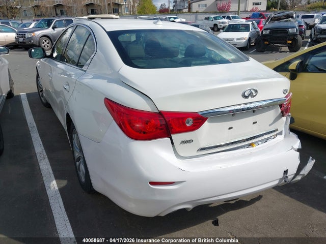 JN1BV7AR5EM707307 Infiniti Q50 Premium/sport