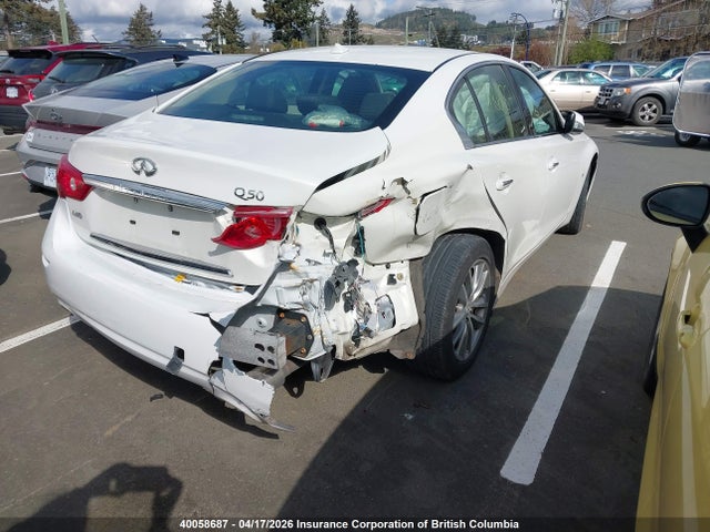JN1BV7AR5EM707307 Infiniti Q50 Premium/sport