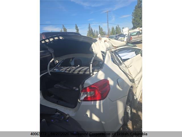 40063772 :رقم المزاد ، JF1VA1A69J8818976 vin ، 2018 Subaru Wrx مزاد بيع